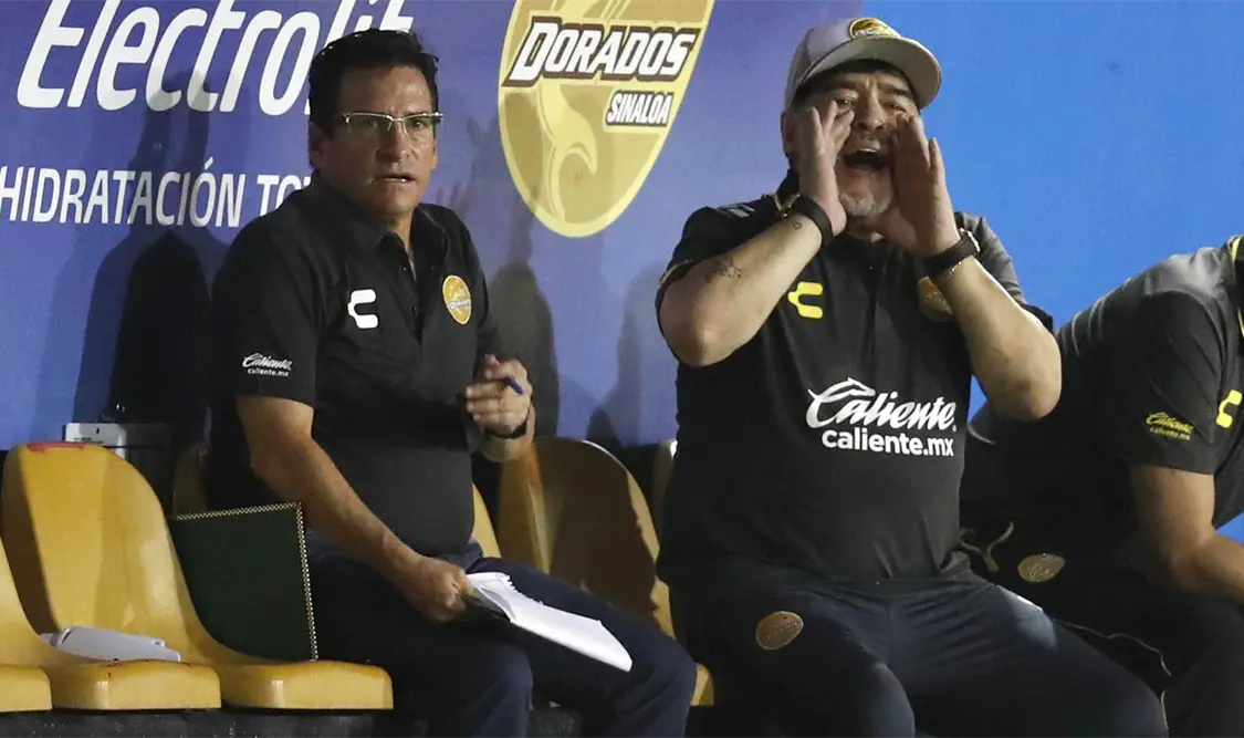 La buena labor de García Covalles le valió el respeto de Diego Armando, quien ya solicitó al club sinaloense que lo regrese inmediatamente. Agencias