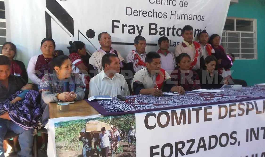 Desplazados demandan reparación de daños