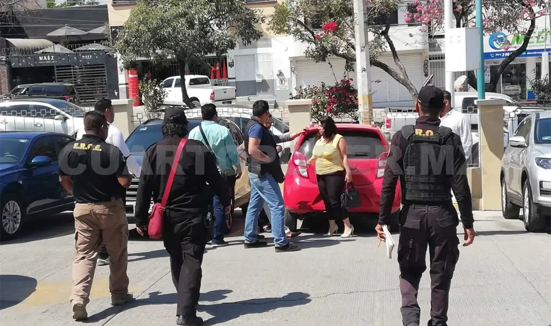 Movilización por disparos durante un presunto asalto
