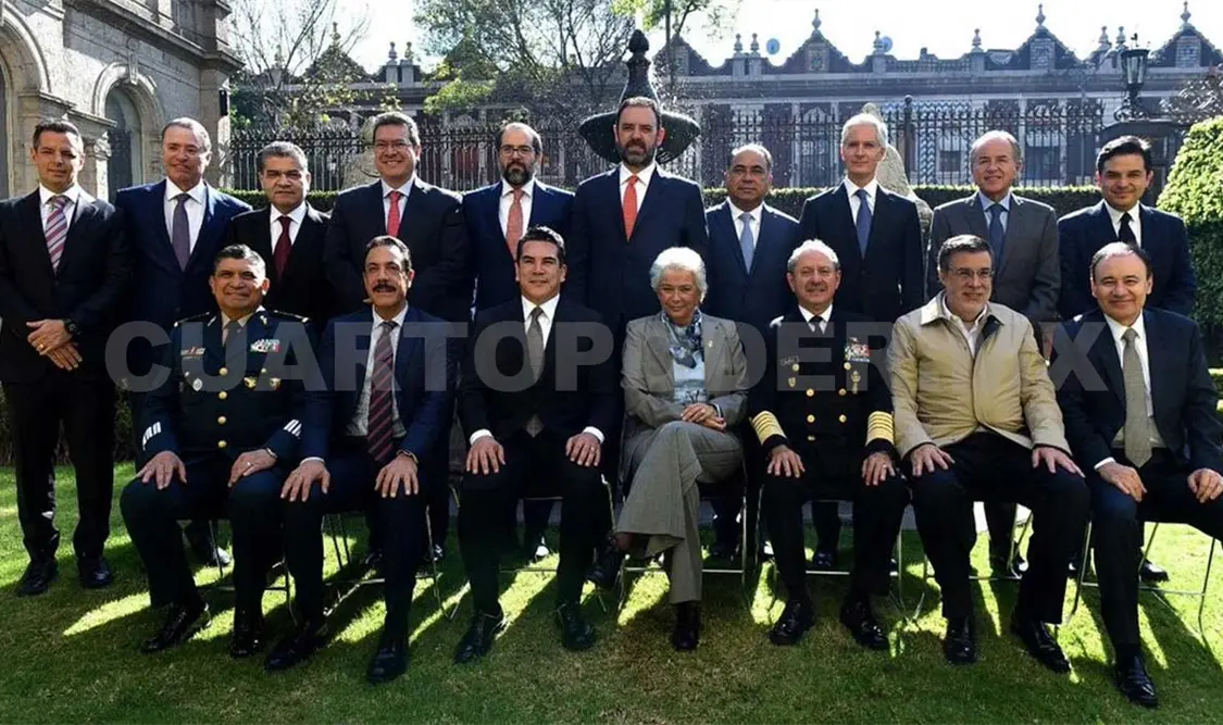 Gobernadores priistas, a favor de la Guardia Nacional