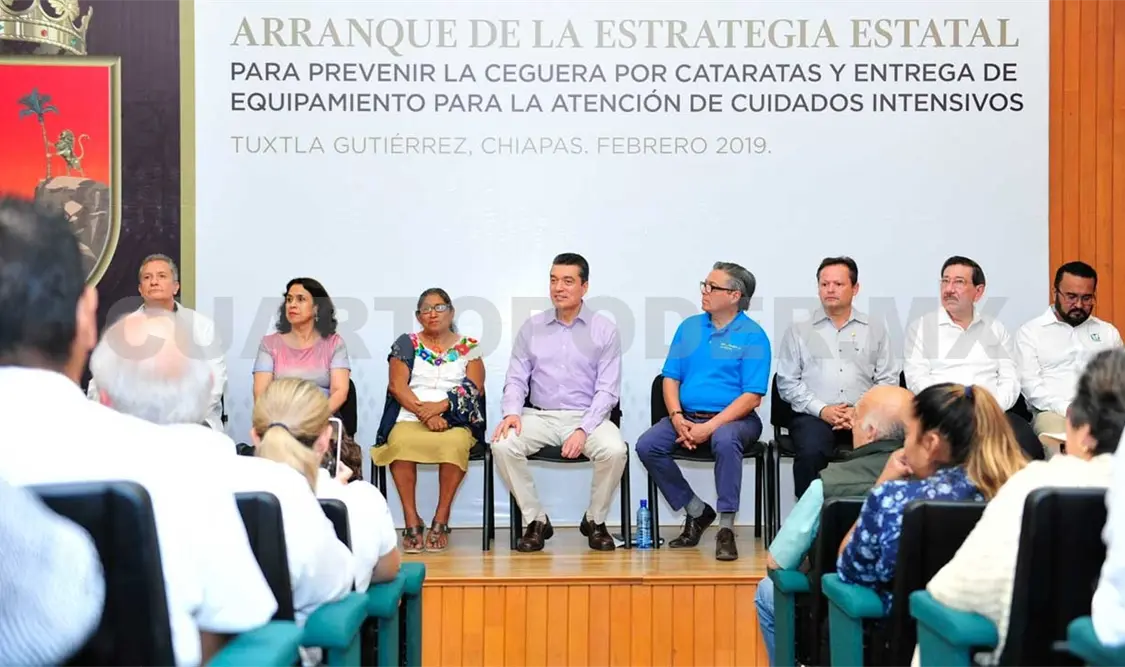 Encabeza Rutilio estrategia para prevenir ceguera