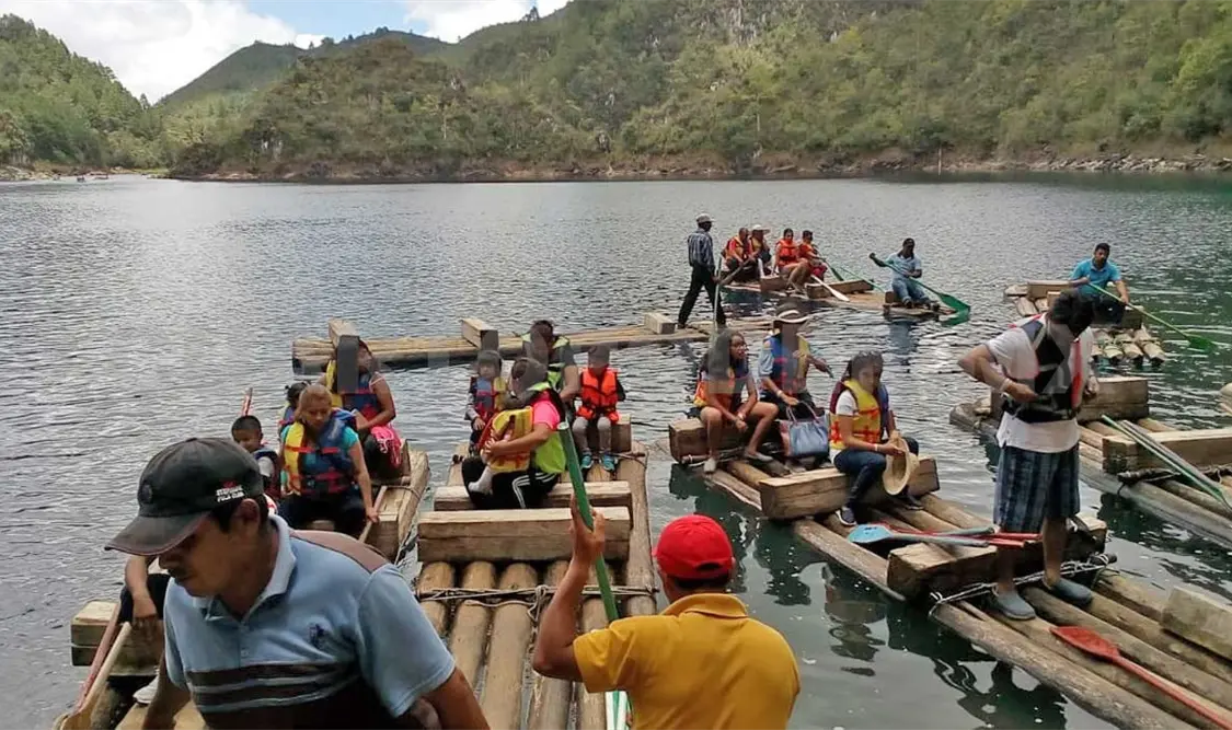 Conanp atiende conflicto en Lagunas de Montebello
