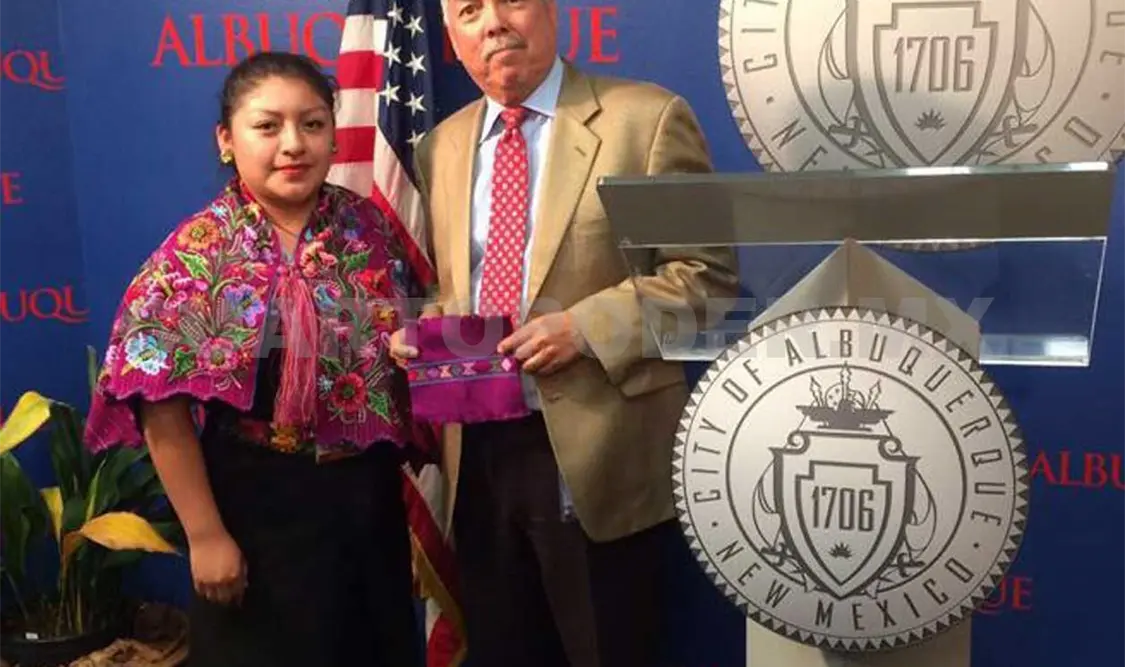 Cecilia Guadalupe, orgullosa de ser indígena