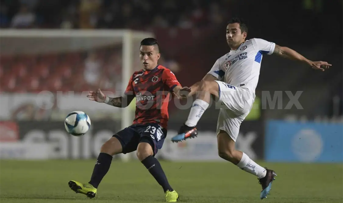 Veracruz y Cruz Azul empatan 1-1