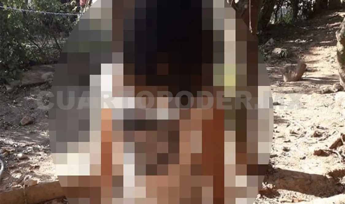 Jovencita aparece ahorcada en su patio