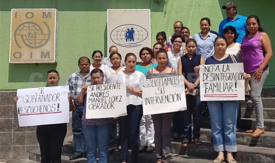 Trabajadores protestan contra despido injustificado