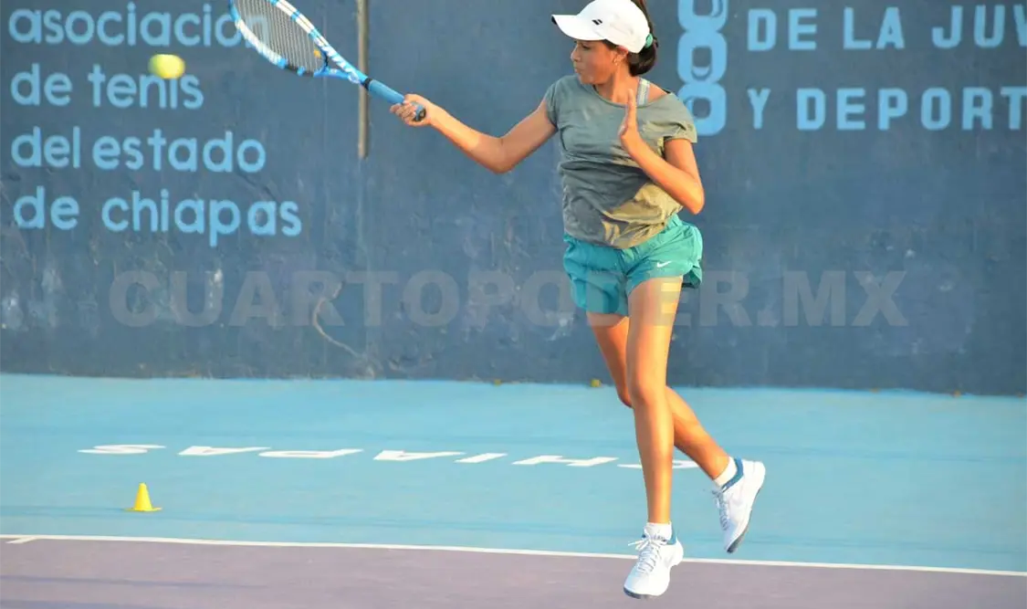 Sofía Sarmiento, una joya del Tenis chiapaneco