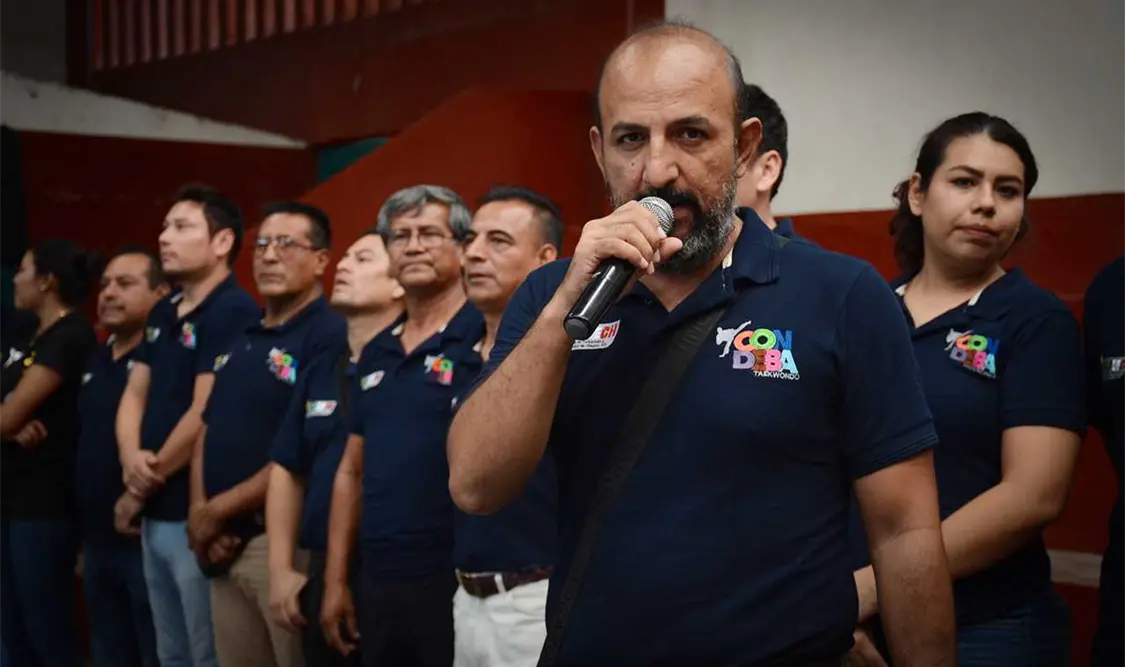 Desde la óptica del dirigente de la Asociación Chiapaneca de Tae Kwon Do y Deporte Escolar, se está secuestrando la práctica del deporte. Cortesía