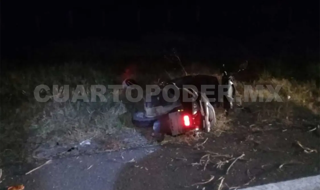 Derrapó y le encontraron una pistola en la cintura