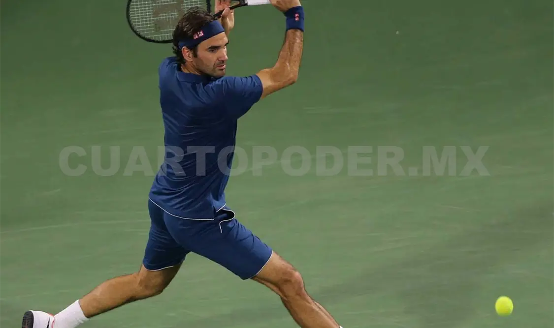 El suizo se unió al francés Gael Monfils y al griego Stefanos Tsitsipas en los cuartos de final del Abierto de Dubai. AP