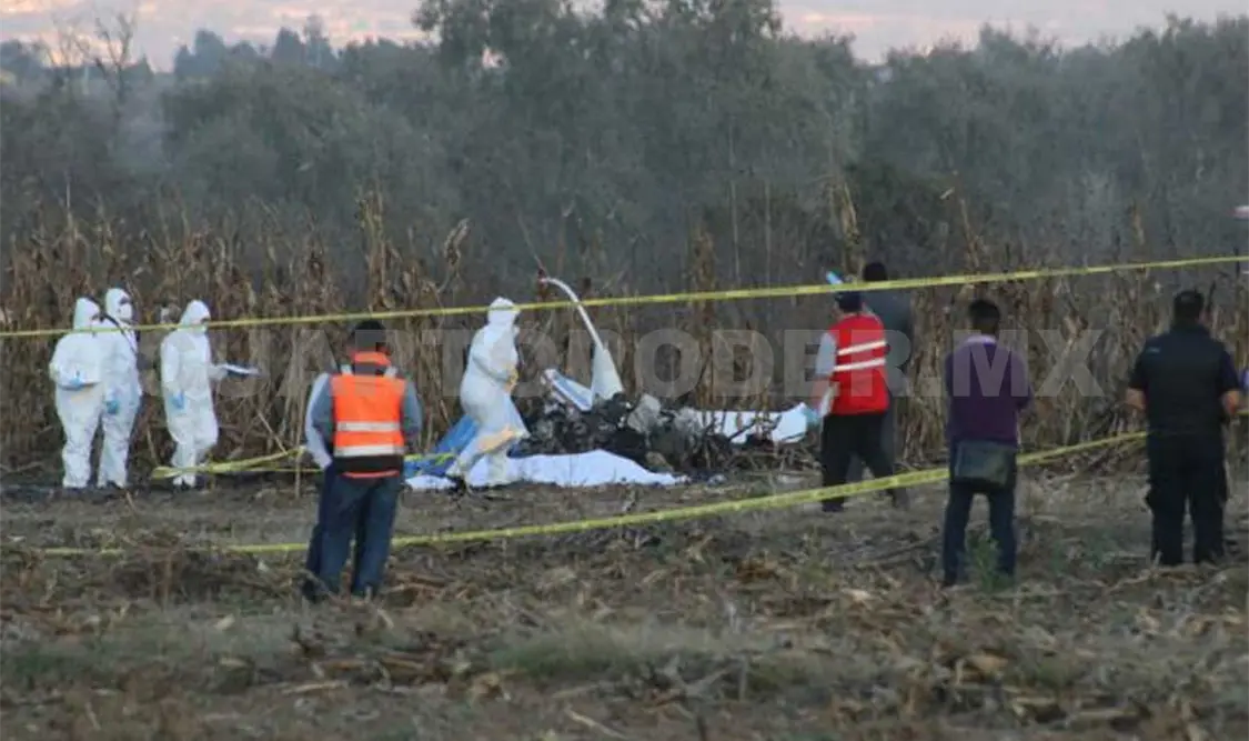 Revelan audio de accidente aéreo; sin agresión a helicóptero