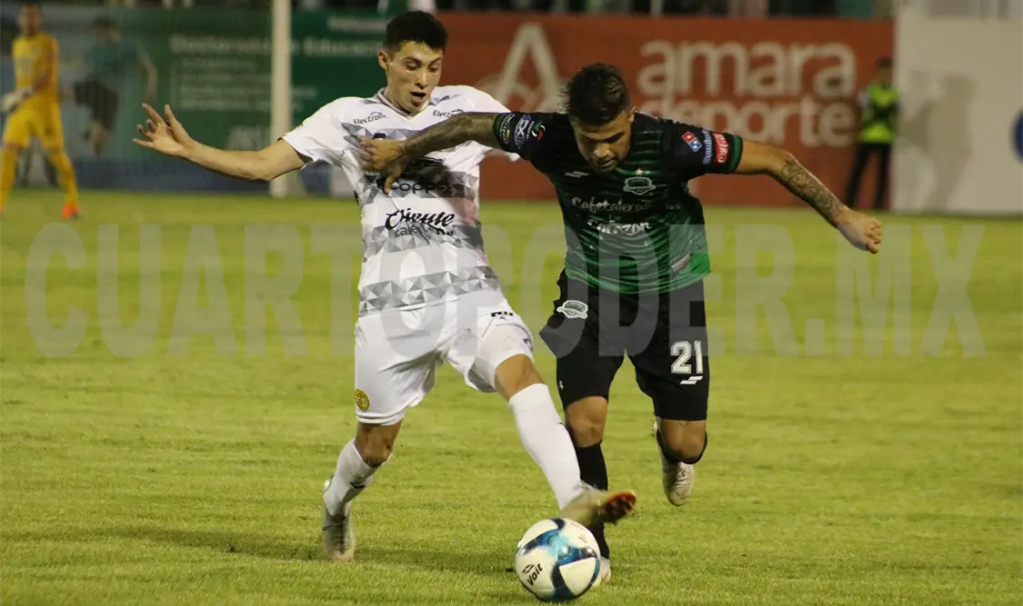 Cafetaleros llega con un sabor amargo de boca, ya que en la jornada anterior no pudo quedarse con el resultado en casa al igualar a dos ante Dorados de Sinaloa. Cortesía