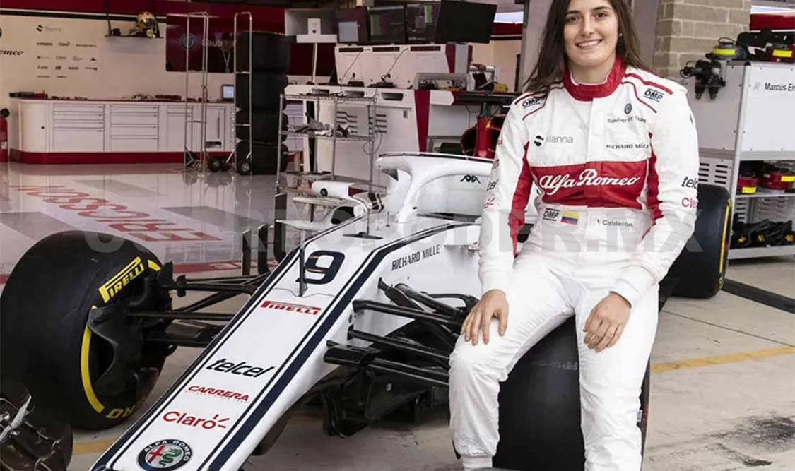 Tatiana Calderón seguirá como piloto de pruebas