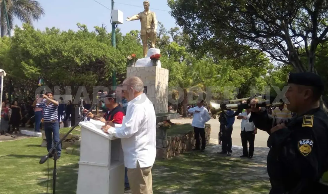El homenaje se celebró en el Parque Caña Hueca. Rodolfo Flores / CP