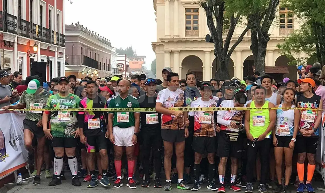 Se realizó el séptimo Medio Maratón de San Cristóbal de las Casas