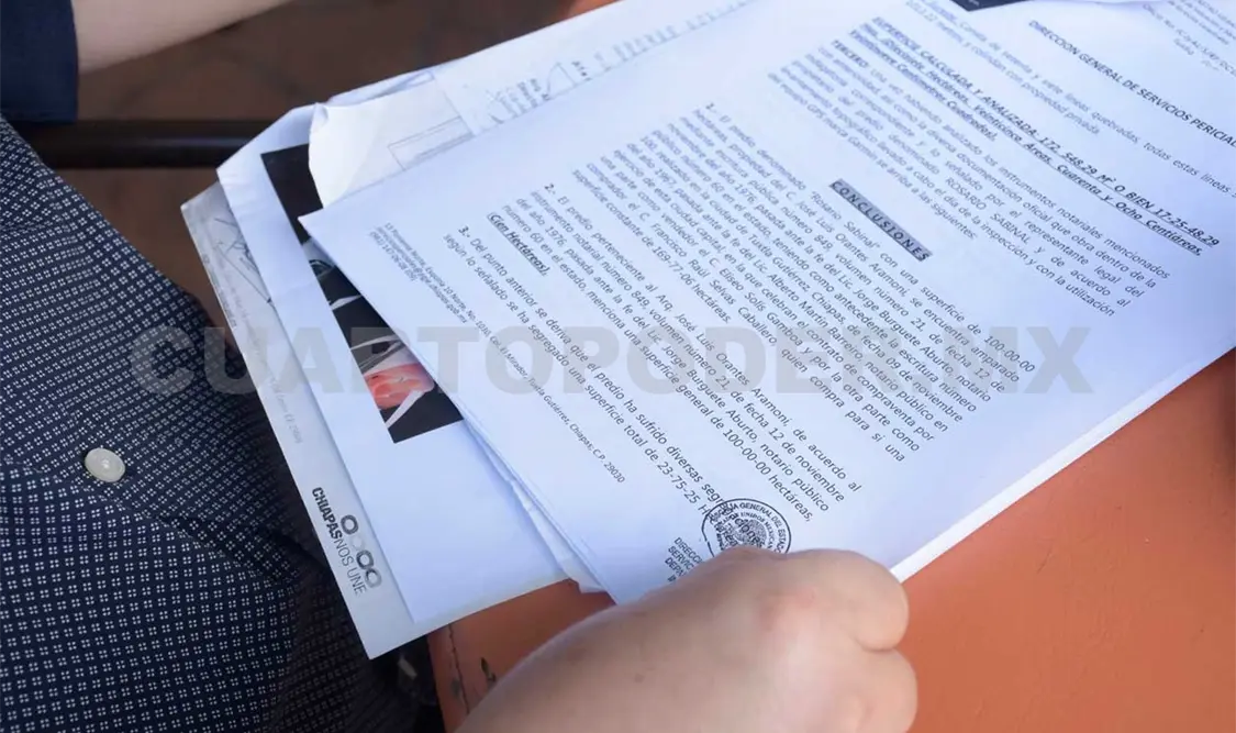Documentos de predio son falsos: abogado