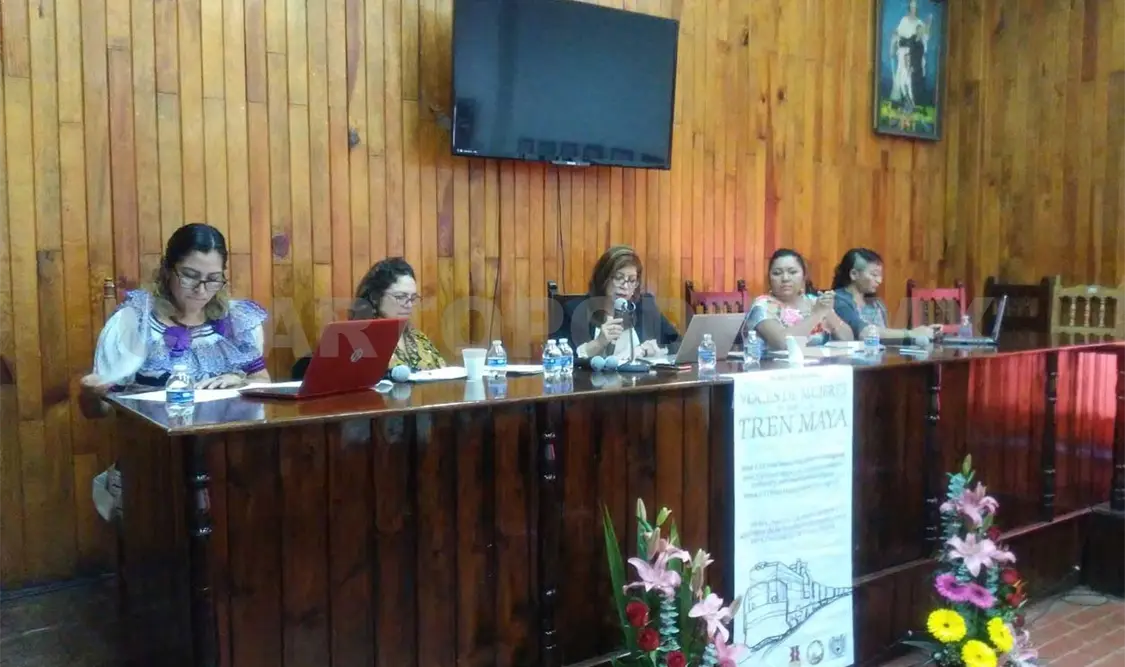 Mujeres indígenas piden ser consultadas sobre Tren Maya