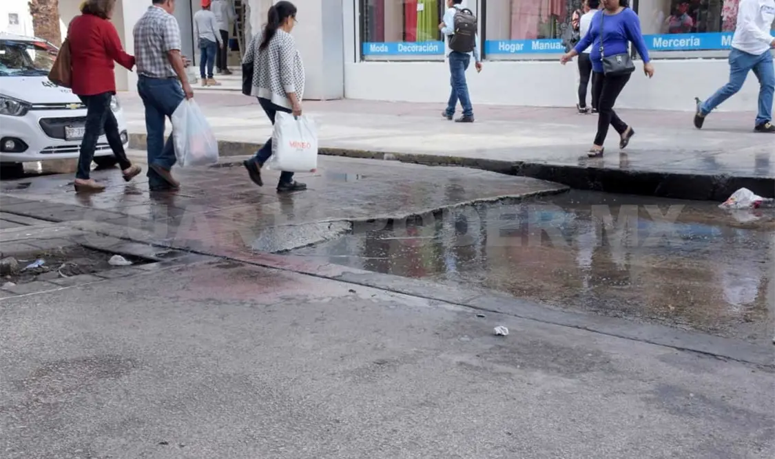 Olores fétidos en calles de Tuxtla; Smapa omisa