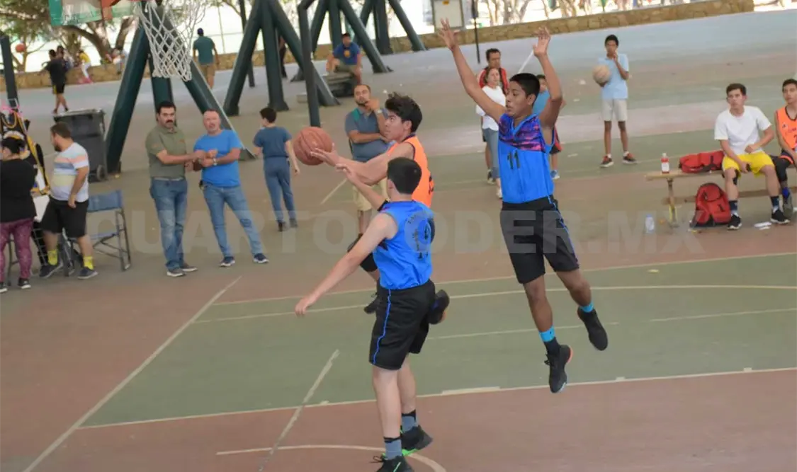 Tuxtla domina el Selectivo Estatal de Basquetbol