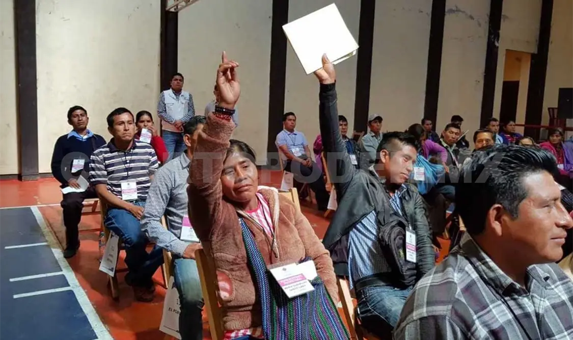 Fortalecen seguridad para elecciones en Oxchuc