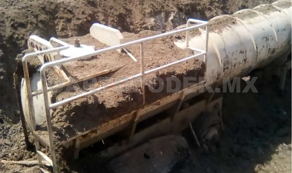 Aseguran tanques con 48 mil litros de combustible robado