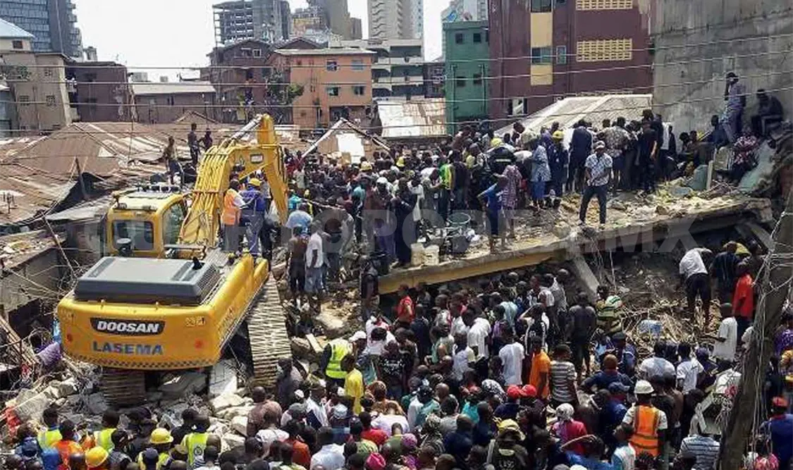 Fin a labores de rescate; 9 muertos al colapsar edificio