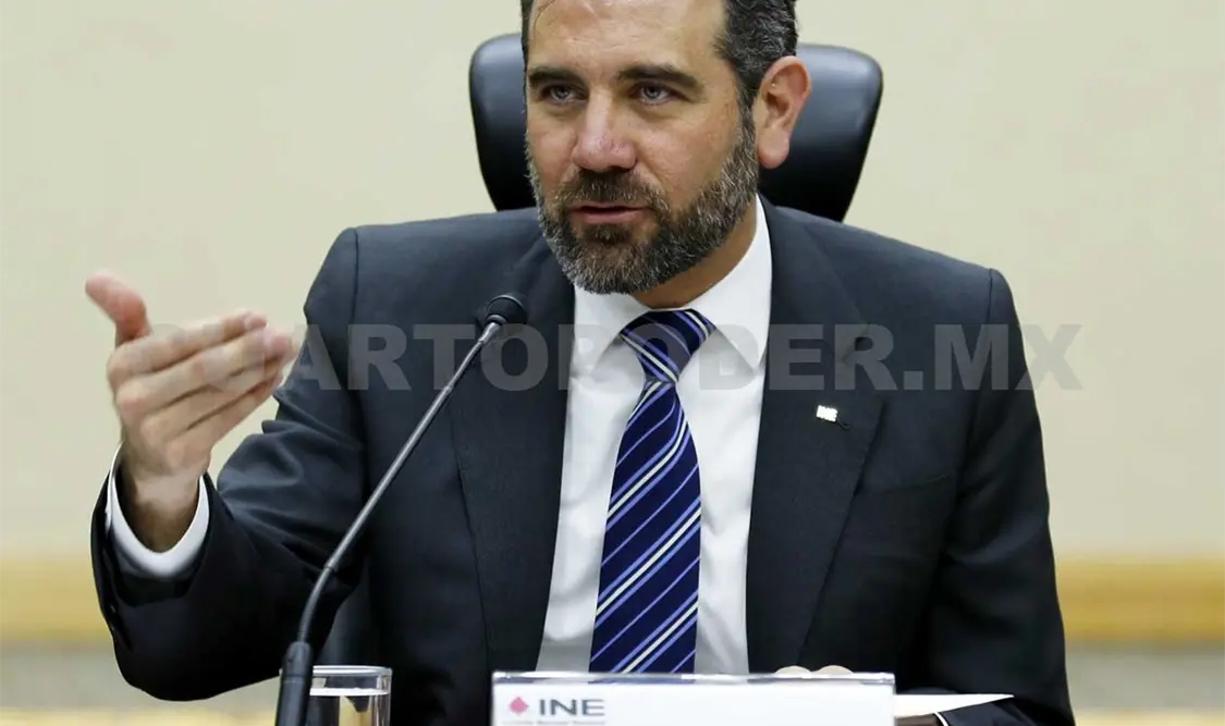 Lorenzo Córdova, presidente del Instituto Nacional Electoral. Notimex
