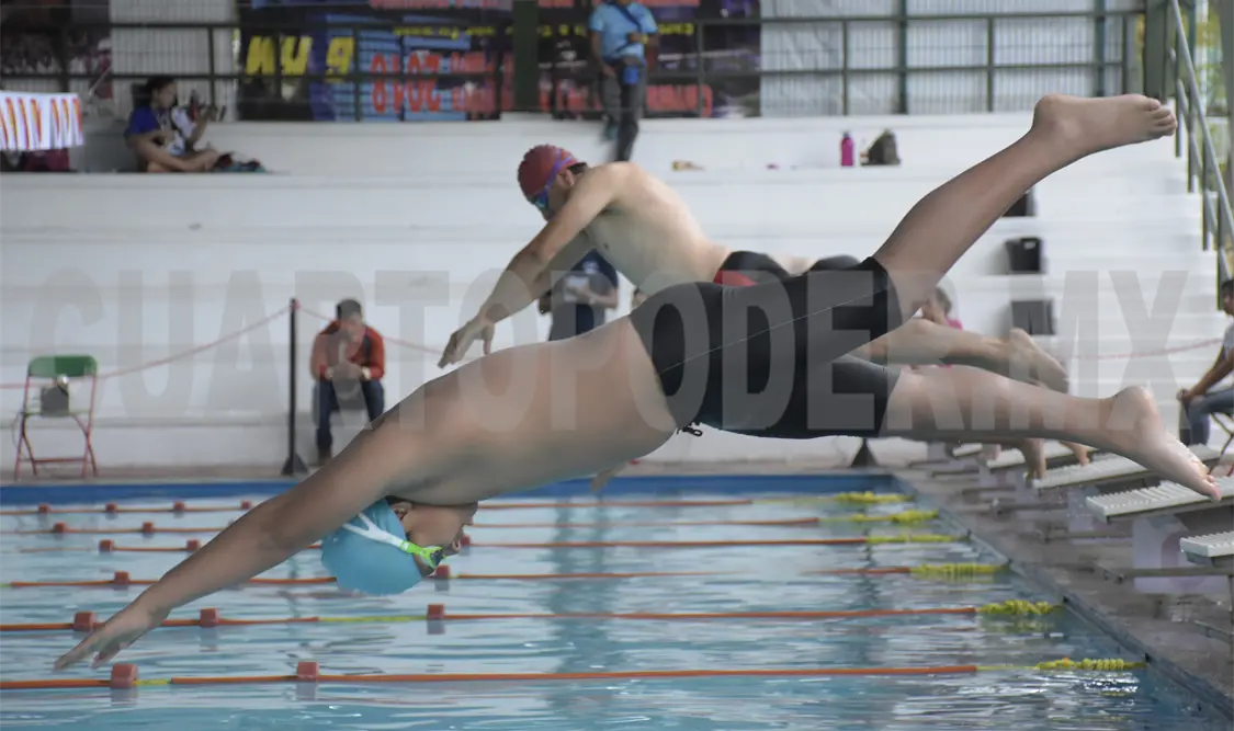Con éxito se llevó a cabo la competencia de paso “Viva La Natación”, que organizó la Escuela Municipal Marlines en su sede. Guillermo Ramos / CP