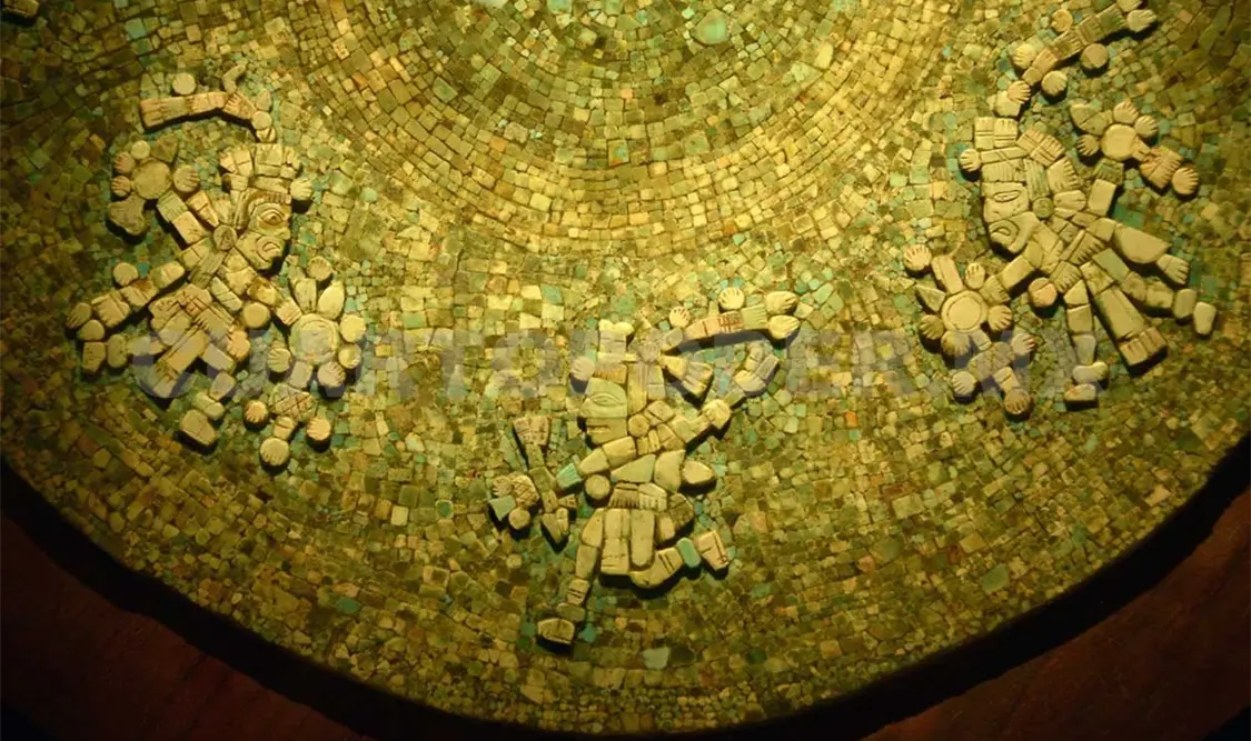 Es la pieza estelar de la exposición que finaliza el 24 de marzo en el Museo del Templo Mayor. Cortesía
