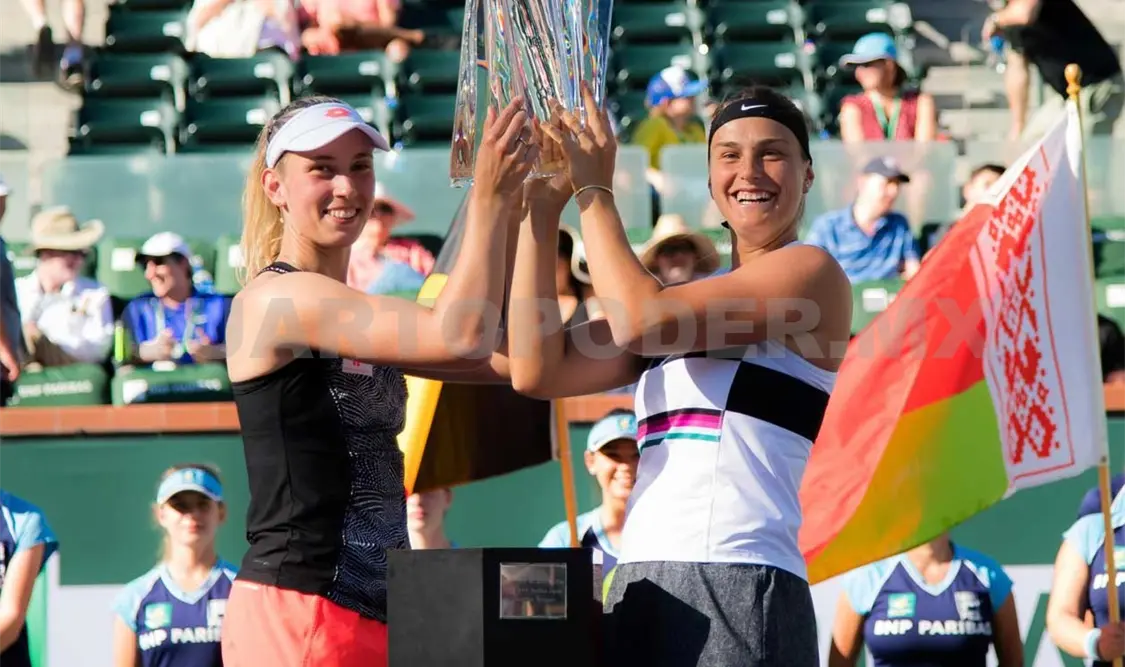 Elise y Sabalenka ganan en dobles del Indian Wells