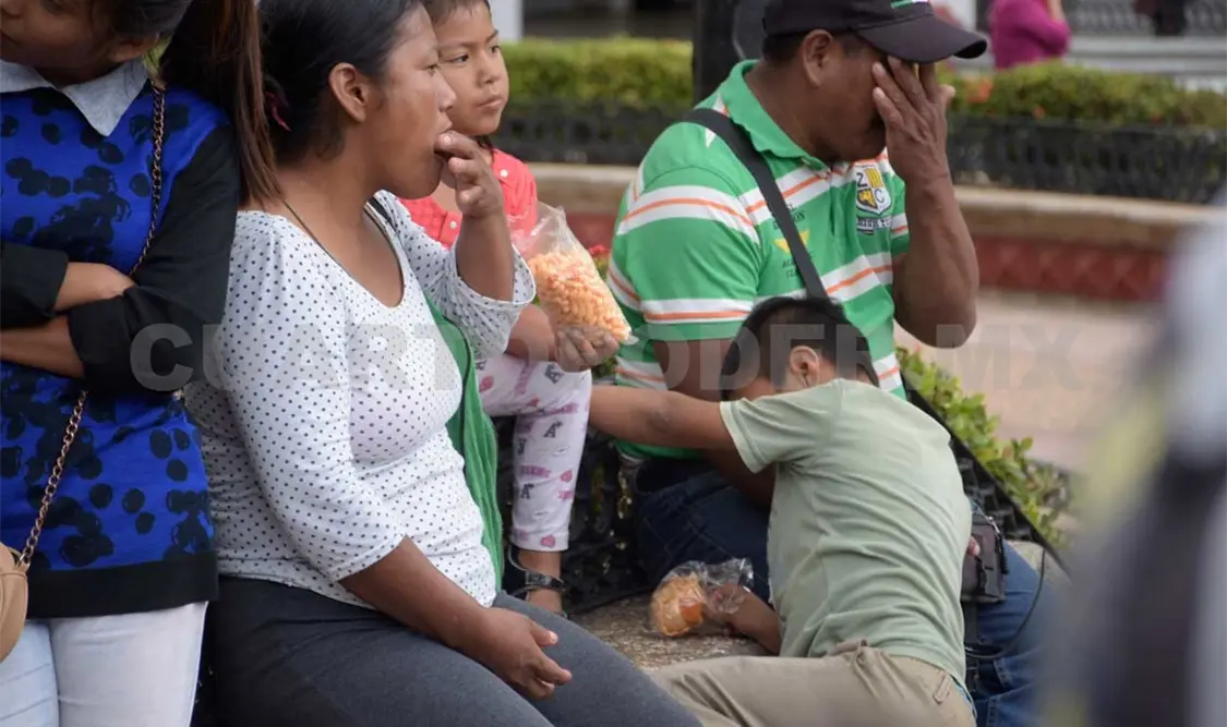 Chiapanecos no tienen una adecuada alimentación