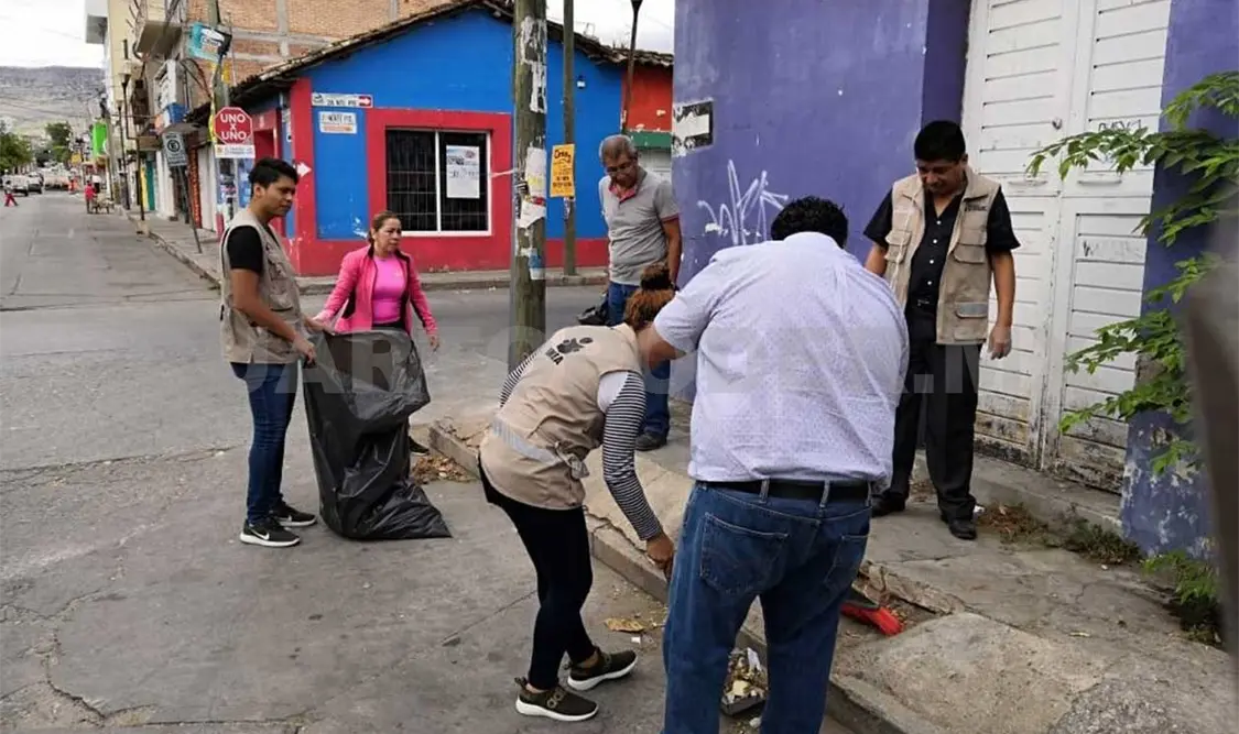 Limpian calles de Tuxtla, ¡por cuarta semana consecutiva!