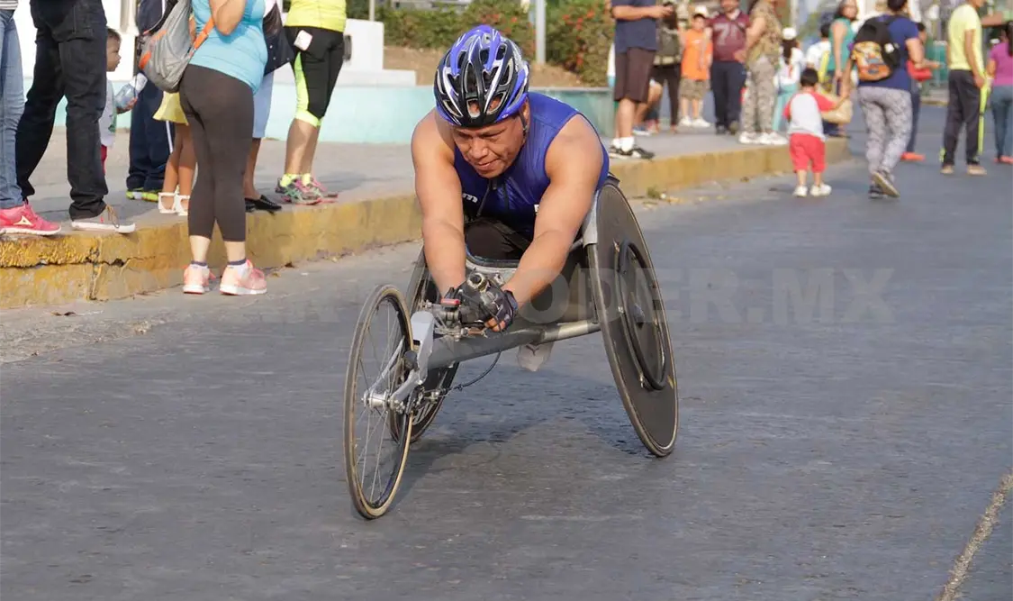 Hay pista disponible para atleta paralímpico