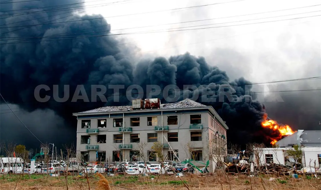 Explosión en planta deja 47 muertos y 640 heridos