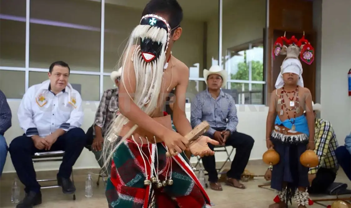 Indígenas yaquis realizan rituales de Cuaresma