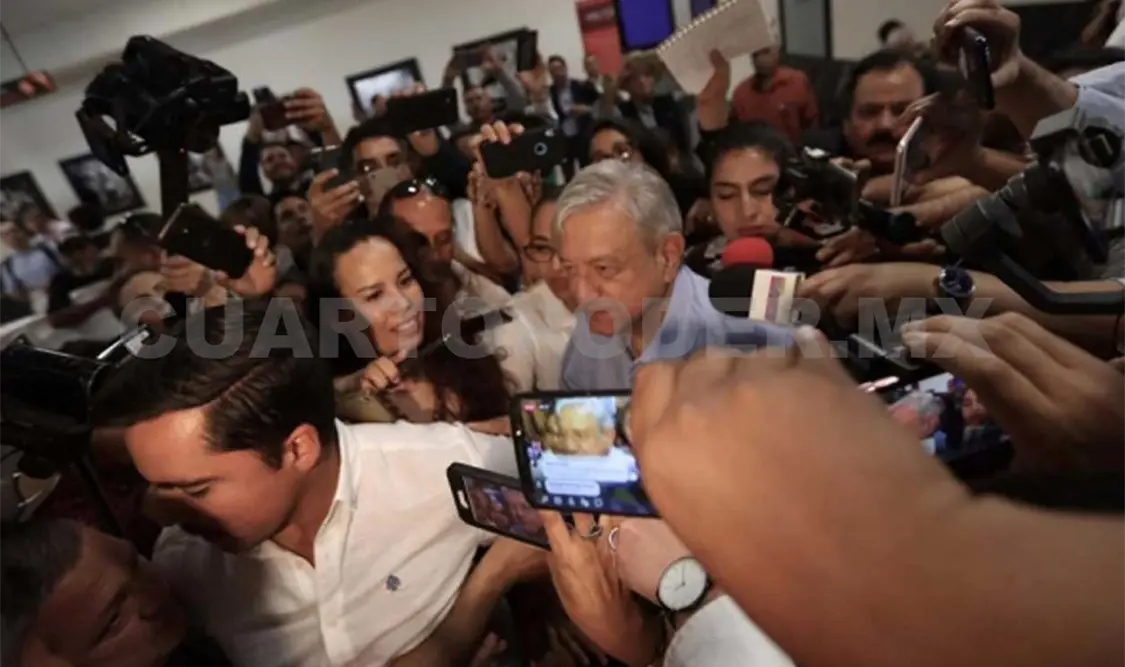 AMLO confronta a prensa; no a entrevistas “banqueteras”