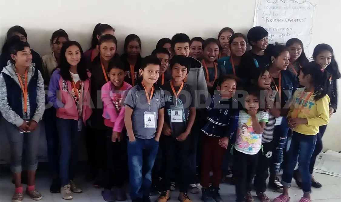 Impulsan participación infantil en Ocotepec