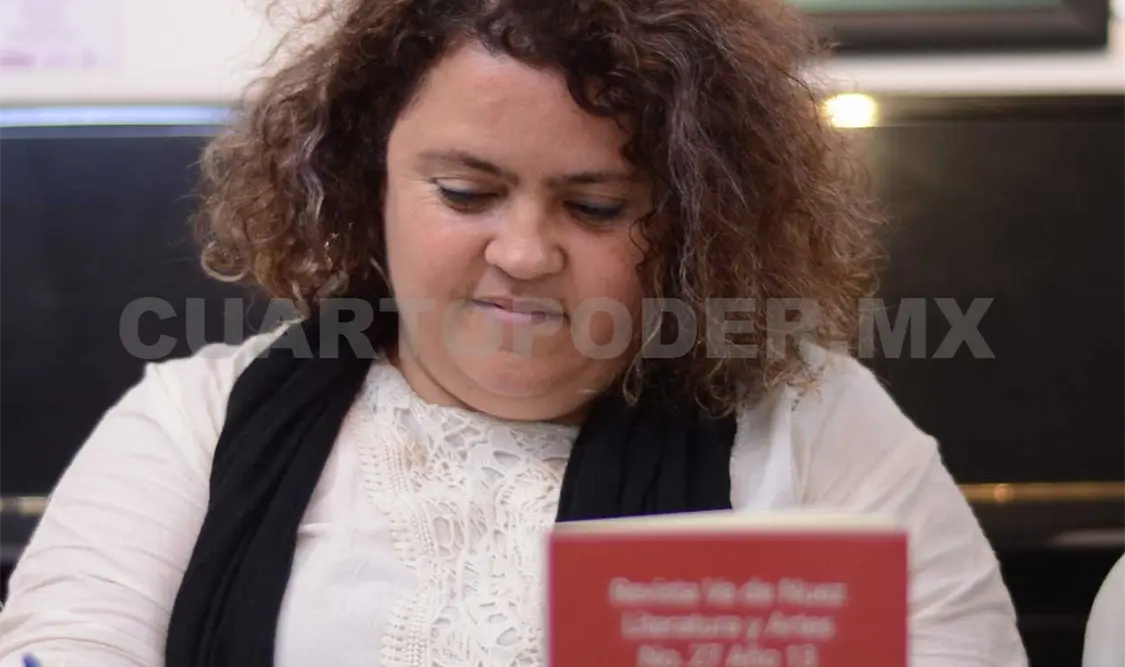 Rosario Orozco, directora de la revista Va de Nuez. Darwin Mendoza
