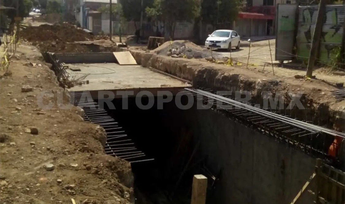 La obra ha sido invadida en diferentes ocasiones. Rodolfo Flores / CP