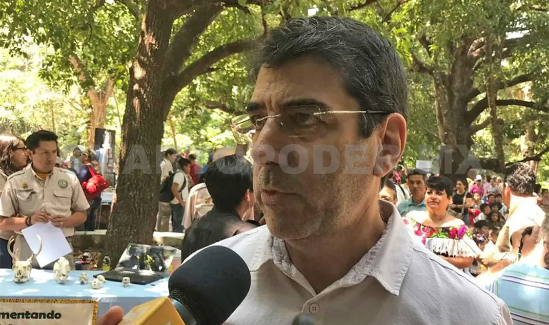 Joe Miceli Hernández, nuevo director de la Coordinación Estatal del ZooMAT. Andrés Domínguez / CP