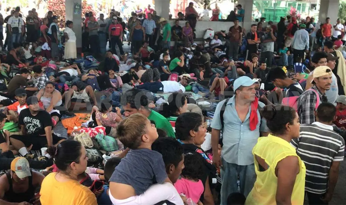 Las caravanas son una realidad y no un invento, por lo que México busca regular el ingreso de los extranjeros por la Frontera Sur. Rafael Victorio / CP