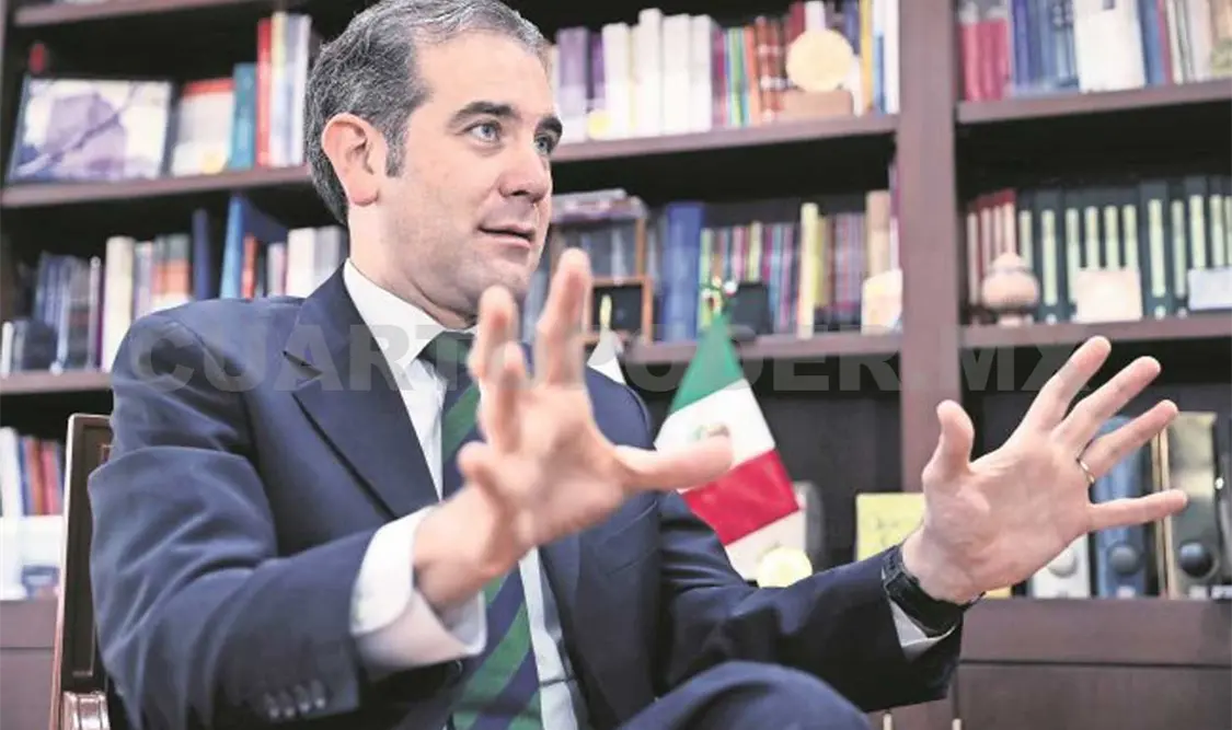 Lorenzo Córdova, consejero presidente del Instituto Nacional Electoral. El Universal