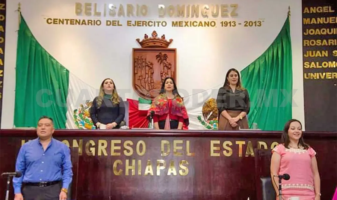 La presidenta de la Mesa Directiva inauguró el Segundo Periodo de Sesiones en el Congreso local. Cortesía