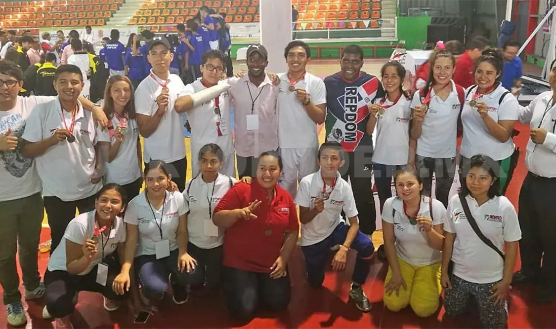 De las escuelas representantes de la asociación panamericana, Rep-Dom colocó a diez artemarcialistas en la siguiente fase. Cortesía