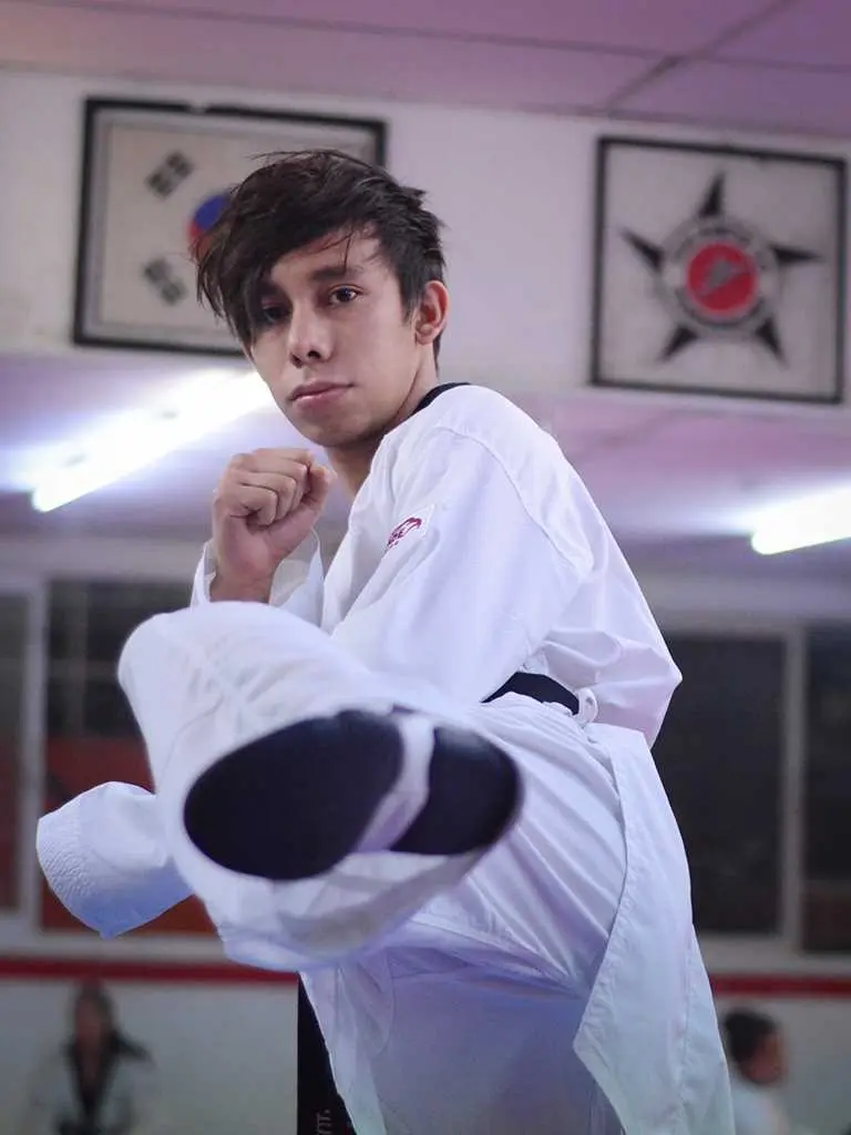 Buscando sumar experiencia y puntos, el taekwondoín chiapaneco se mantiene activo en los certámenes internacionales. Cortesía