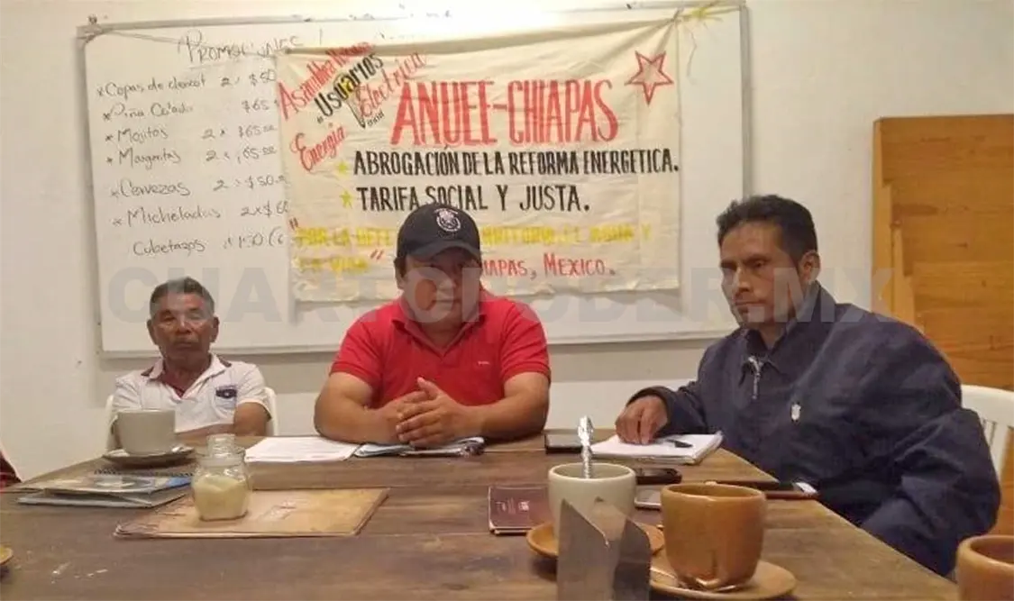 Integrantes de la ANUEE demandaron el cumplimiento de las diversas minutas de trabajo que han sostenido con personal de la CFE. Manuel Martínez / CP