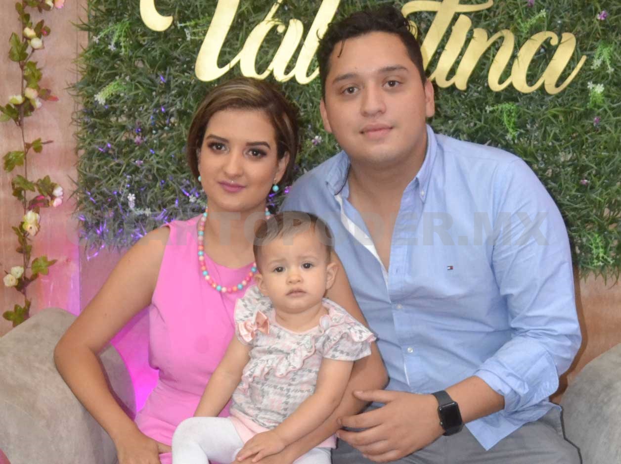 Valentina fue bendecida