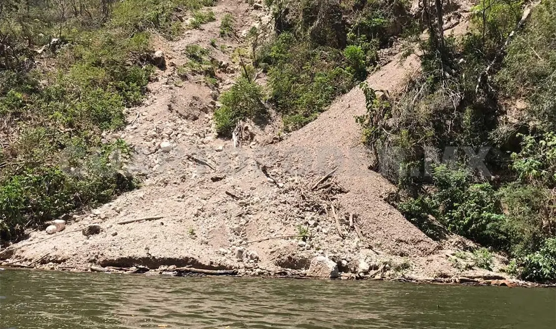 Paredes del Cañón peligrosas y frágiles