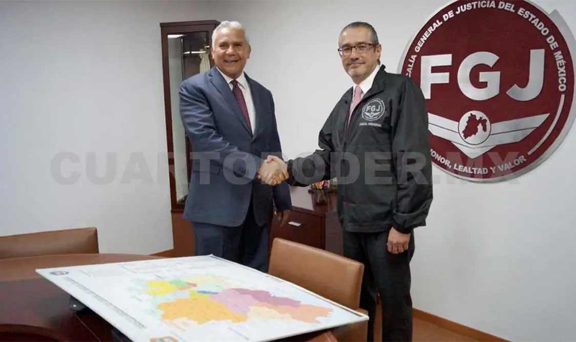 Primera reunión de Raciel López Salazar como delegado de la FGR