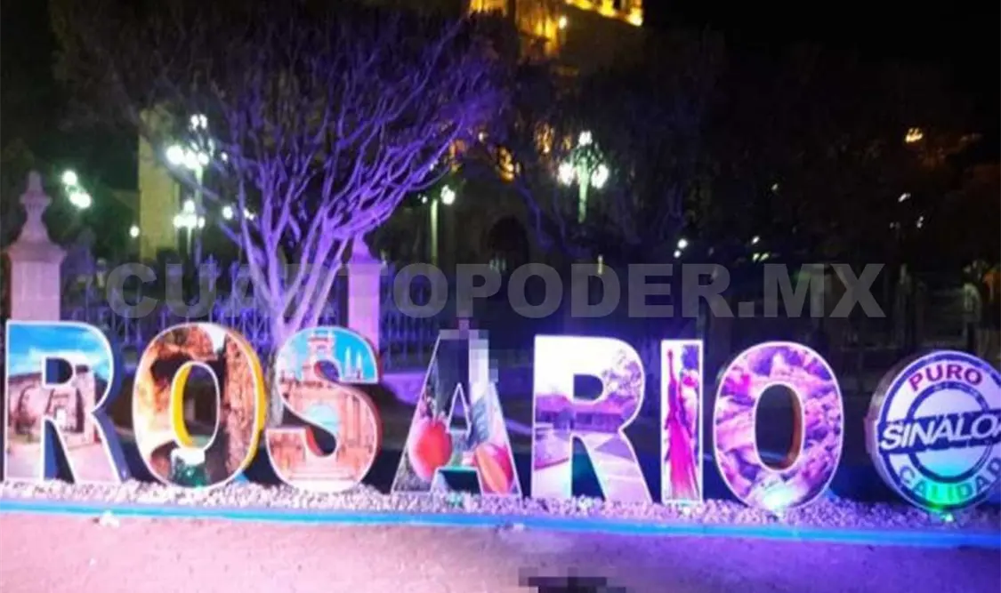 El animal que fue sacrificado fue colocado cerca de las letras que conforman el nombre del municipio y en la parte de arriba de la “A” fue colocada la cabeza del perro. Agencias